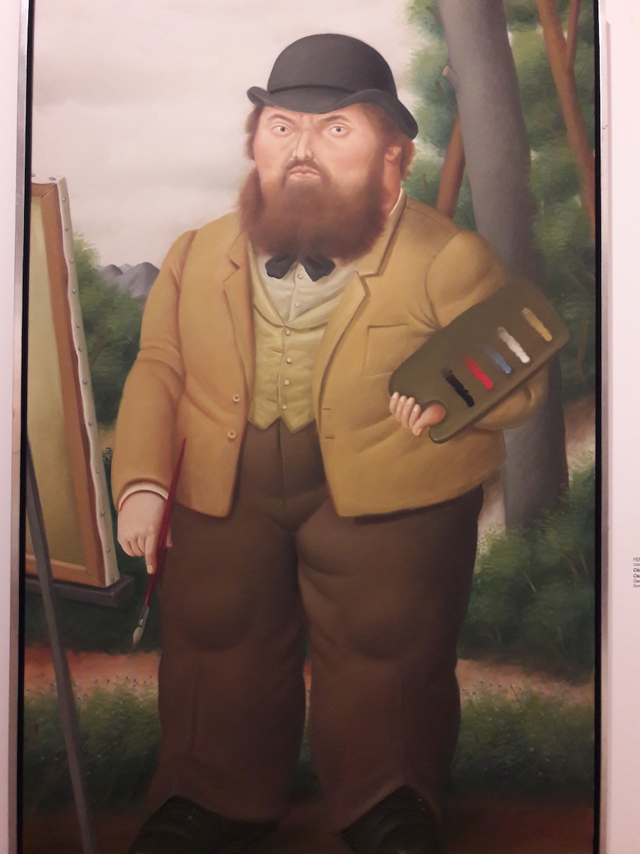 cezanne par botero musee medellin colombie