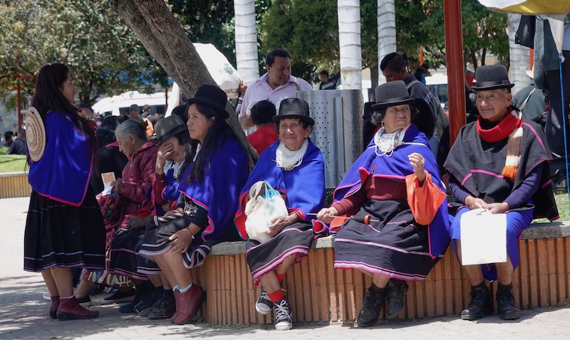 guambianos region cauca colombie