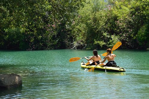 andalousie canoe riviere