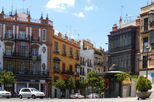 Quartier de Triana ) Séville Espagne