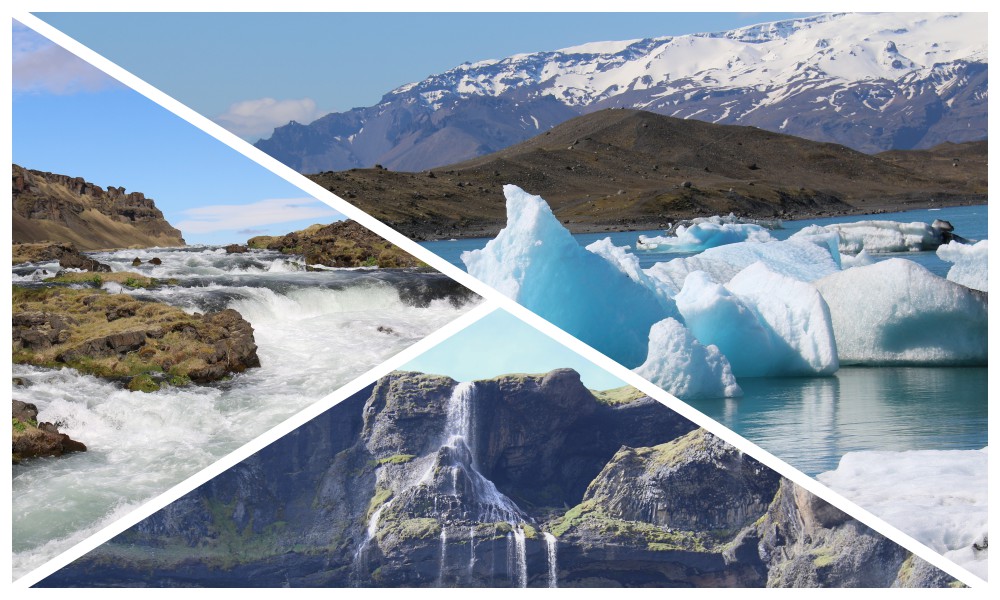 Islande, eau et glace