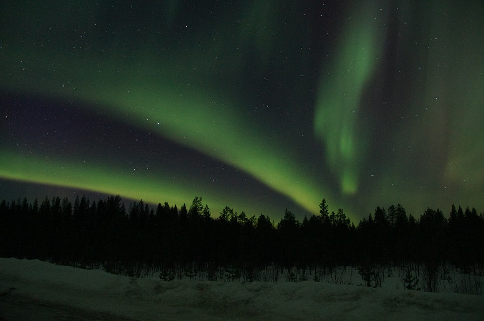 laponie kaamos aurore boreale