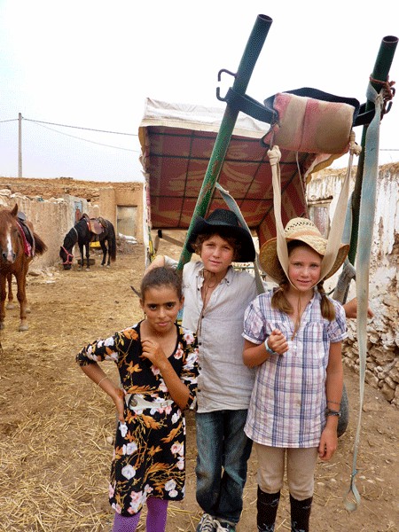 essaouira enfants balade equestre