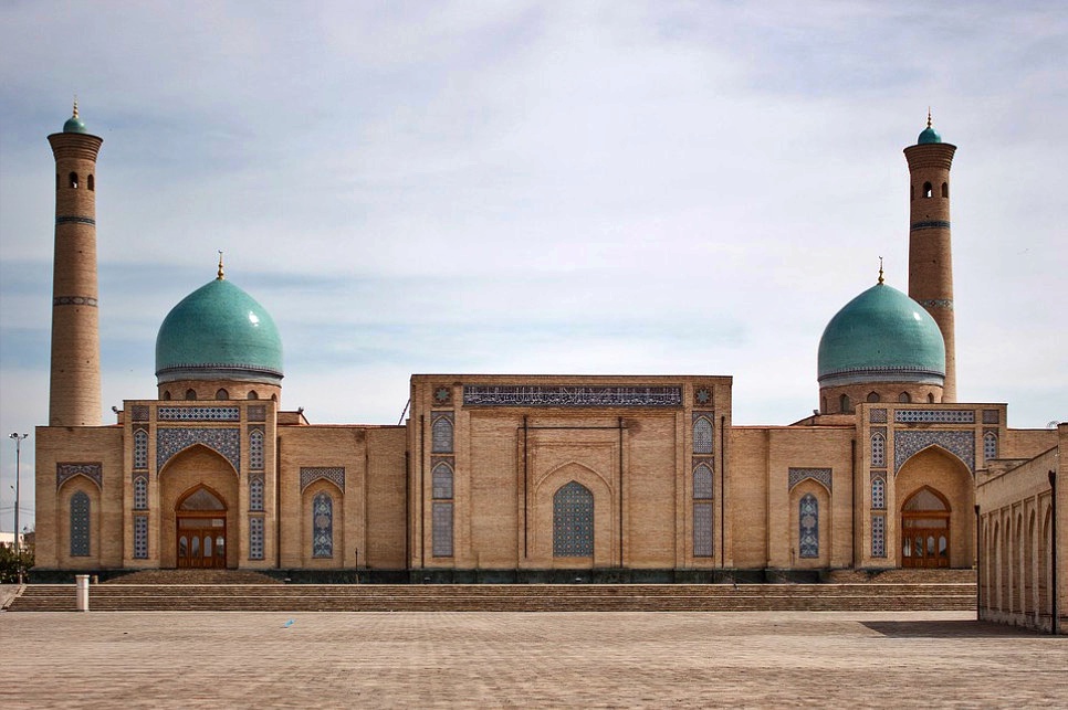Découvrir l'Ouzbékistan : mosquée à Tachkent